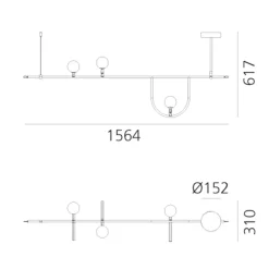 Discount Yanzi SC1 LED Sospensione Essbereiche|Pendelleuchten