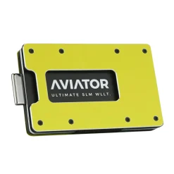 New Aluminium Electric Lime Slide Slim Wallet Geldbörse Gadgets & Technik|Aufbewahrung