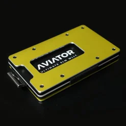 New Aluminium Electric Lime Slide Slim Wallet Geldbörse Gadgets & Technik|Aufbewahrung