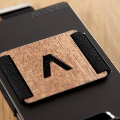 Hot Wood x Carbon Fiber Cash Clip Style 