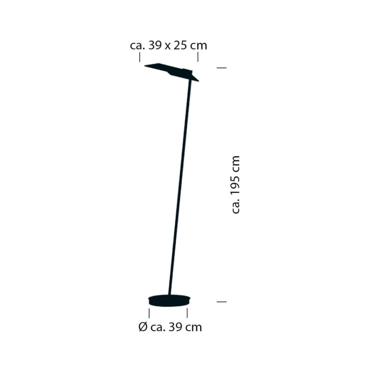 Hot Book 2.0 LED Leseleuchte Stehleuchten