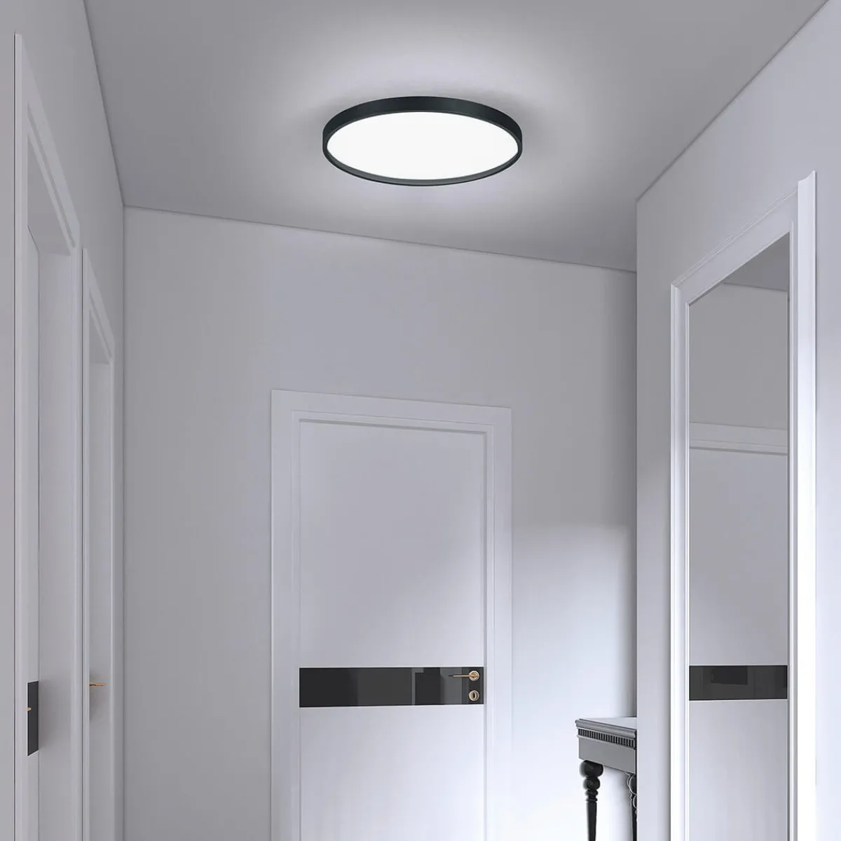 Sale Cona LED Deckenleuchte, Ø: 45 cm Wohnzimmer|Schlafzimmer