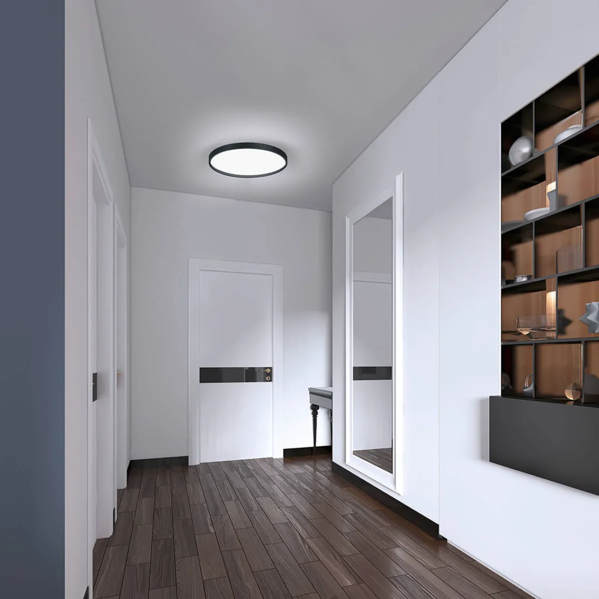 Sale Cona LED Deckenleuchte, Ø: 45 cm Wohnzimmer|Schlafzimmer