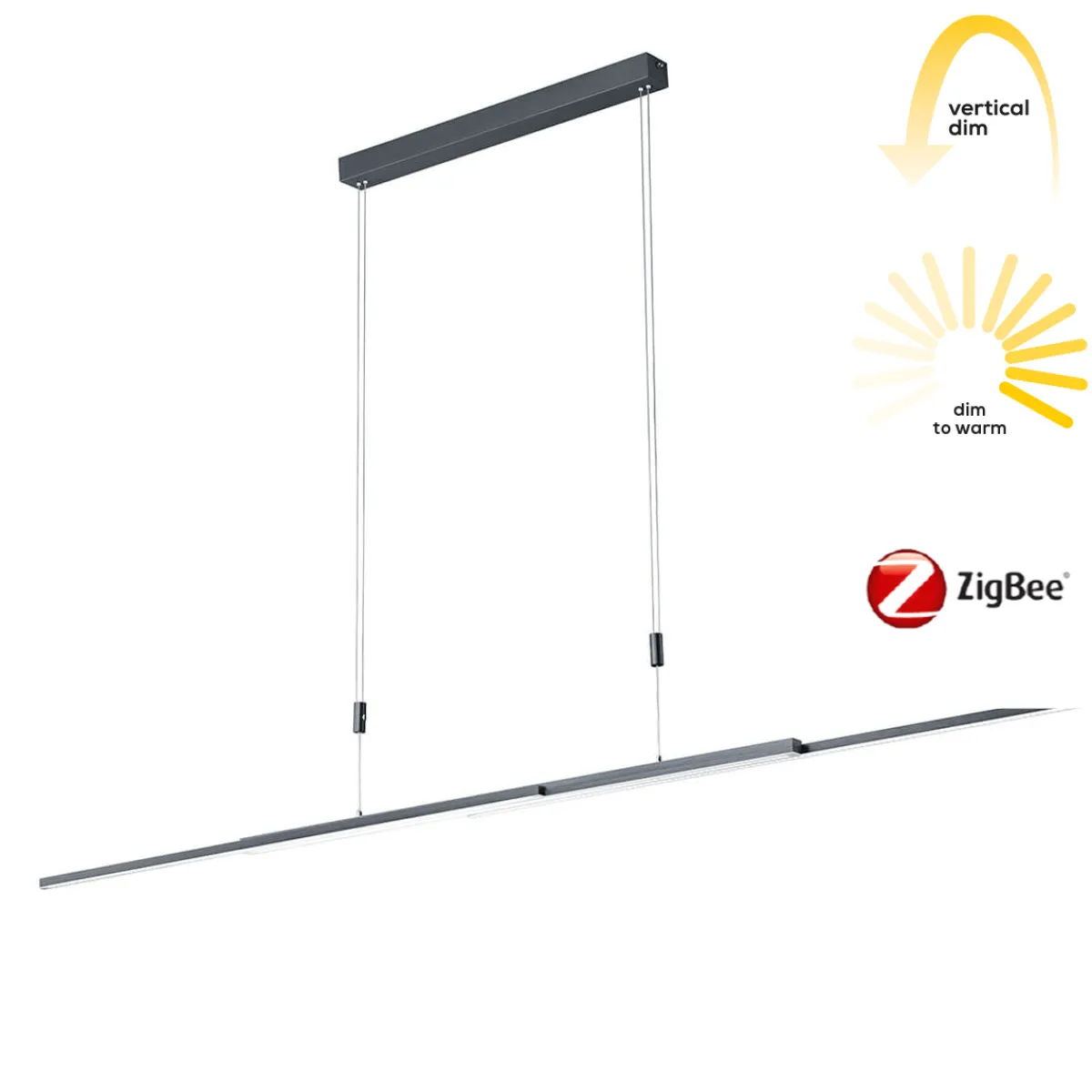 Discount Lightline II up & down LED Pendelleuchte, Vertical dim Pendelleuchten|Küche