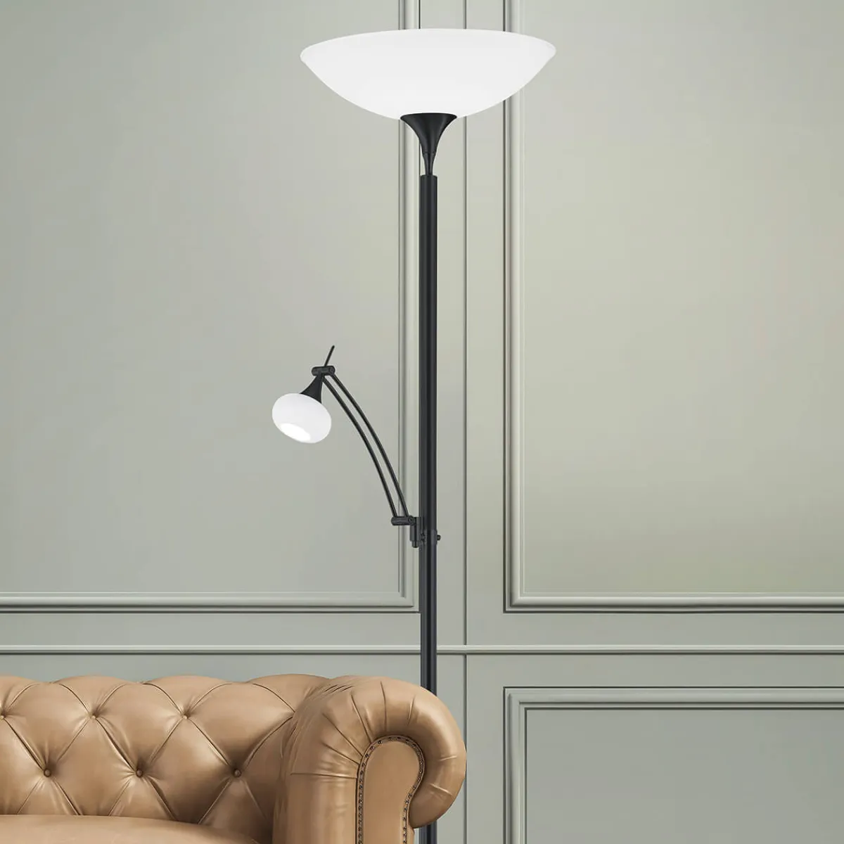 Hot Opera LED Stehleuchte mit Lesearm Stehleuchten