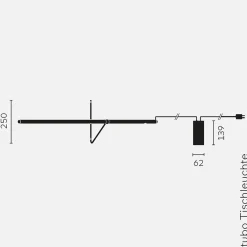Clearance Tubo LED Tischleuchte Arbeitszimmer|Büros
