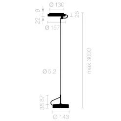 Discount U-Turn-34 LED Pendelleuchte Pendelleuchten