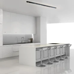 Hot Close LED Deckenleuchte, 110 x 5 cm Wohnzimmer|Küche