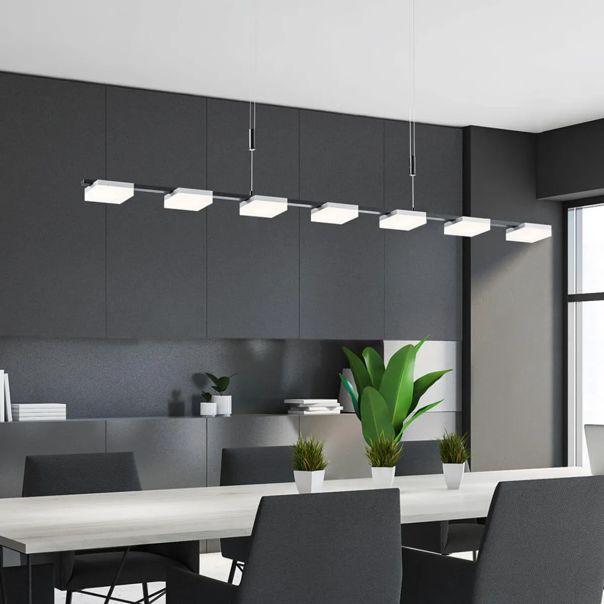 Best Quad LED Pendelleuchte Essbereiche|Pendelleuchten