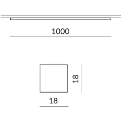Outlet All-In Asta LED Schienenleuchte Schienensysteme|Schienensystemzubehör