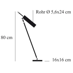 New Lucenera 500 Tischleuchte Tischleuchten|Leseleuchten