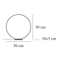 Discount Sorry Giotto 1 Tischleuchte Tischleuchten|Schlafzimmer