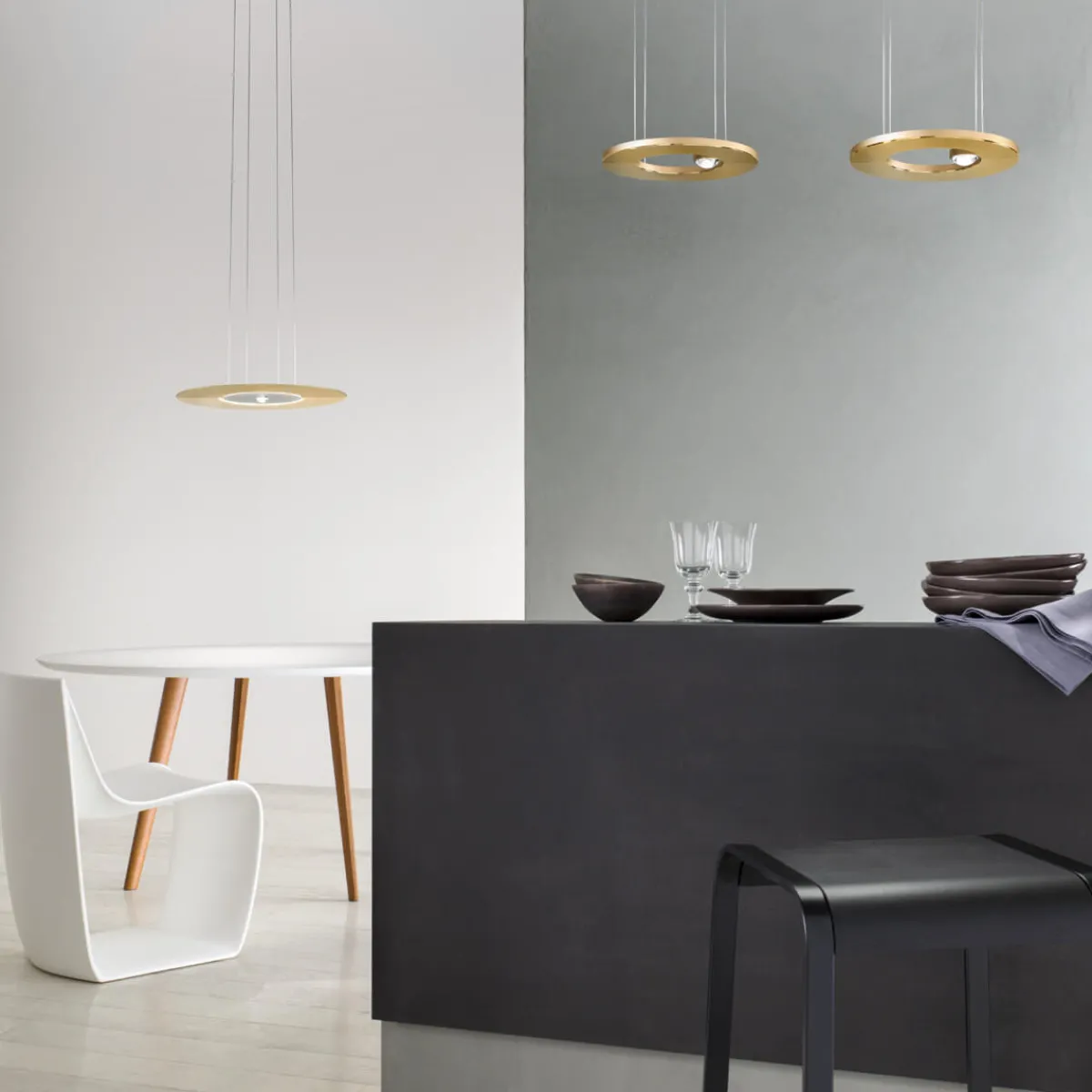 Online Passepartout25 sopratavolo LED Pendelleuchte, mit Sensordimmer Pendelleuchten