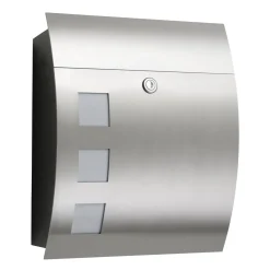 46/76 Briefkasten mit Fenster Briefkästen & Paketboxen|Hausnummern & Briefkästen