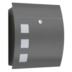 46/76 Briefkasten mit Fenster Briefkästen & Paketboxen|Hausnummern & Briefkästen