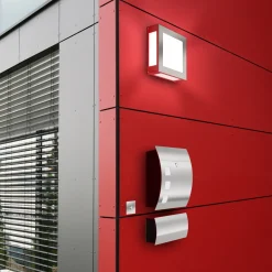 46/76 Briefkasten mit Fenster Briefkästen & Paketboxen|Hausnummern & Briefkästen