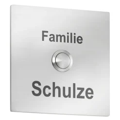 Hot 100/104 Klingelknopf Quadrat Hausnummern & Briefkästen