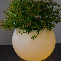 Outlet Flora Dekoleuchte / Pflanztopf Lichtmöbel|Terrassen