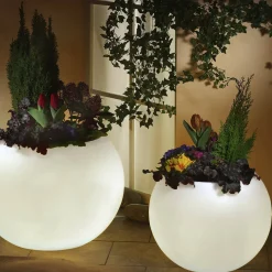 Outlet Flora Dekoleuchte / Pflanztopf Lichtmöbel|Terrassen