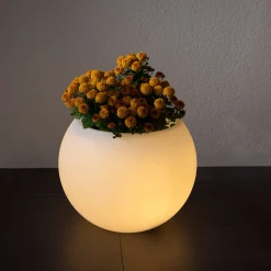 Outlet Flora Dekoleuchte / Pflanztopf Lichtmöbel|Terrassen