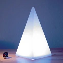Discount Pyramide RGB-LED Akkuleuchte Terrassen|Dekorative Leuchten