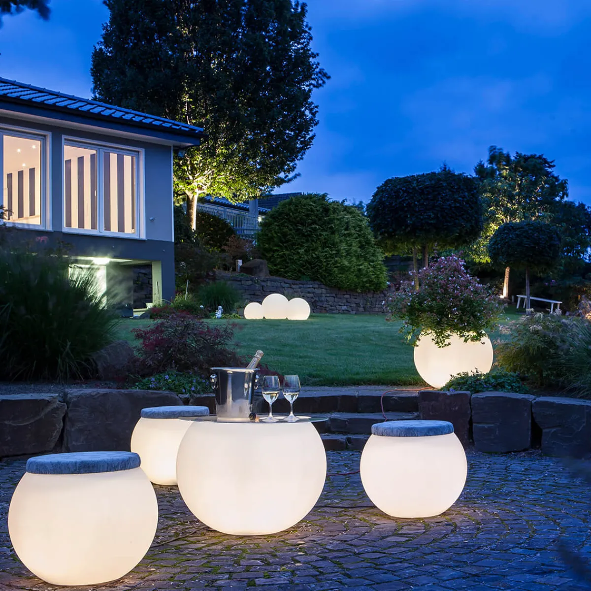 Online Sitzpolster für die Flora Dekoleuchte / Pflanztopf Leuchtenzubehör