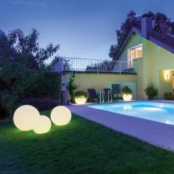 Outlet Snowball LED Akku- / Kugelleuchte Terrassen|Akkuleuchten