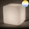 Würfel CCT-LED Außenleuchte mit ZigBee Stehleuchten|Terrassen
