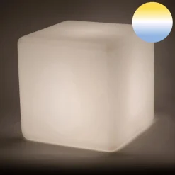 New Würfel LED Akkuleuchte Terrassen|Dekorative Leuchten