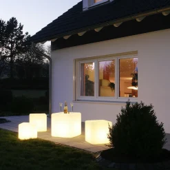 New Würfel RGBCCT-LED Außenleuchte mit ZigBee Stehleuchten|Terrassen