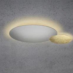 Sale Blade LED Wand- / Deckenleuchte, 2-flg., Ø 44 cm, Silber matt eloxiert Wandleuchten|Deckenleuchten