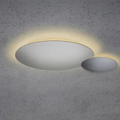 Sale Blade LED Wand- / Deckenleuchte, 2-flg., Ø 44 cm, Silber matt eloxiert Wandleuchten|Deckenleuchten