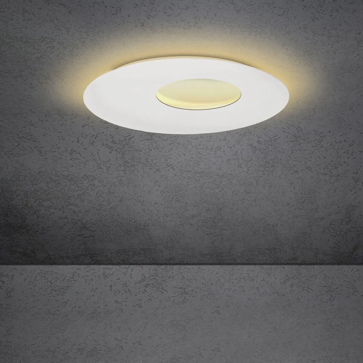 Discount Blade Open LED Wand- / Deckenleuchte, Ø: 59 cm Wohnzimmer|Schlafzimmer