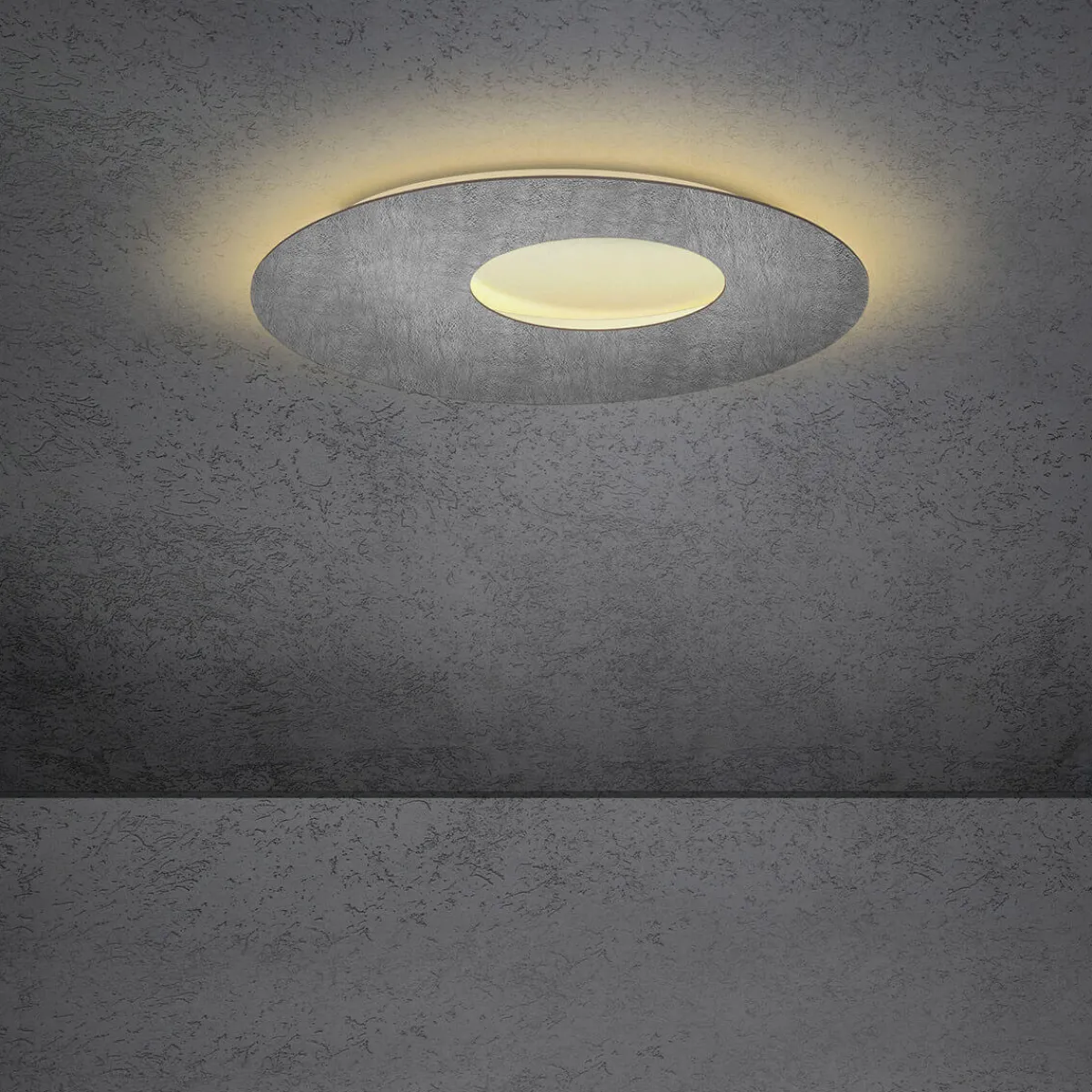 Discount Blade Open LED Wand- / Deckenleuchte, Ø: 59 cm Wohnzimmer|Schlafzimmer