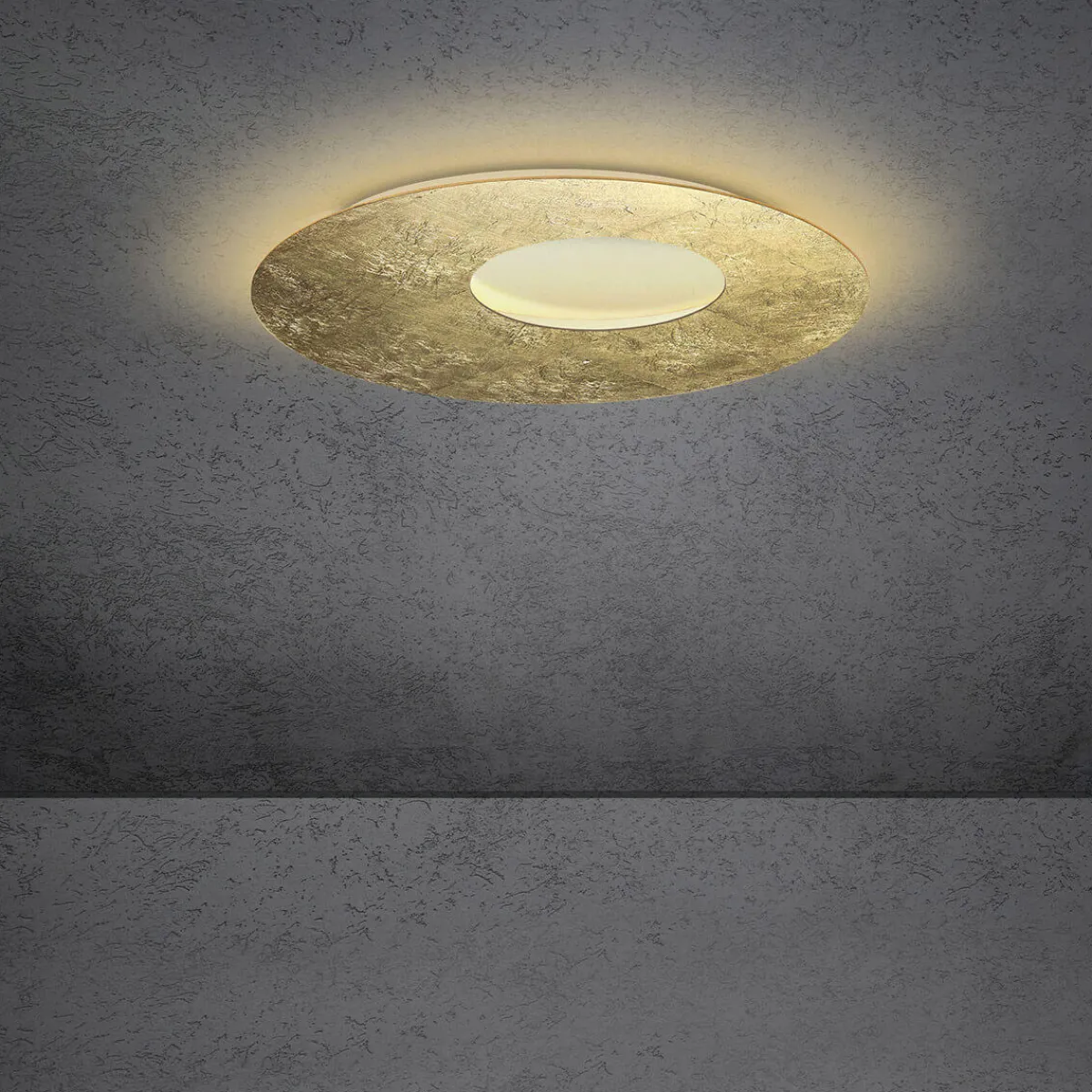 Discount Blade Open LED Wand- / Deckenleuchte, Ø: 59 cm Wohnzimmer|Schlafzimmer