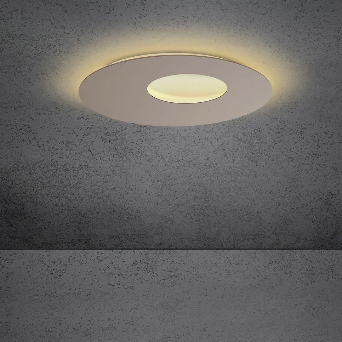 Discount Blade Open LED Wand- / Deckenleuchte, Ø: 59 cm Wohnzimmer|Schlafzimmer