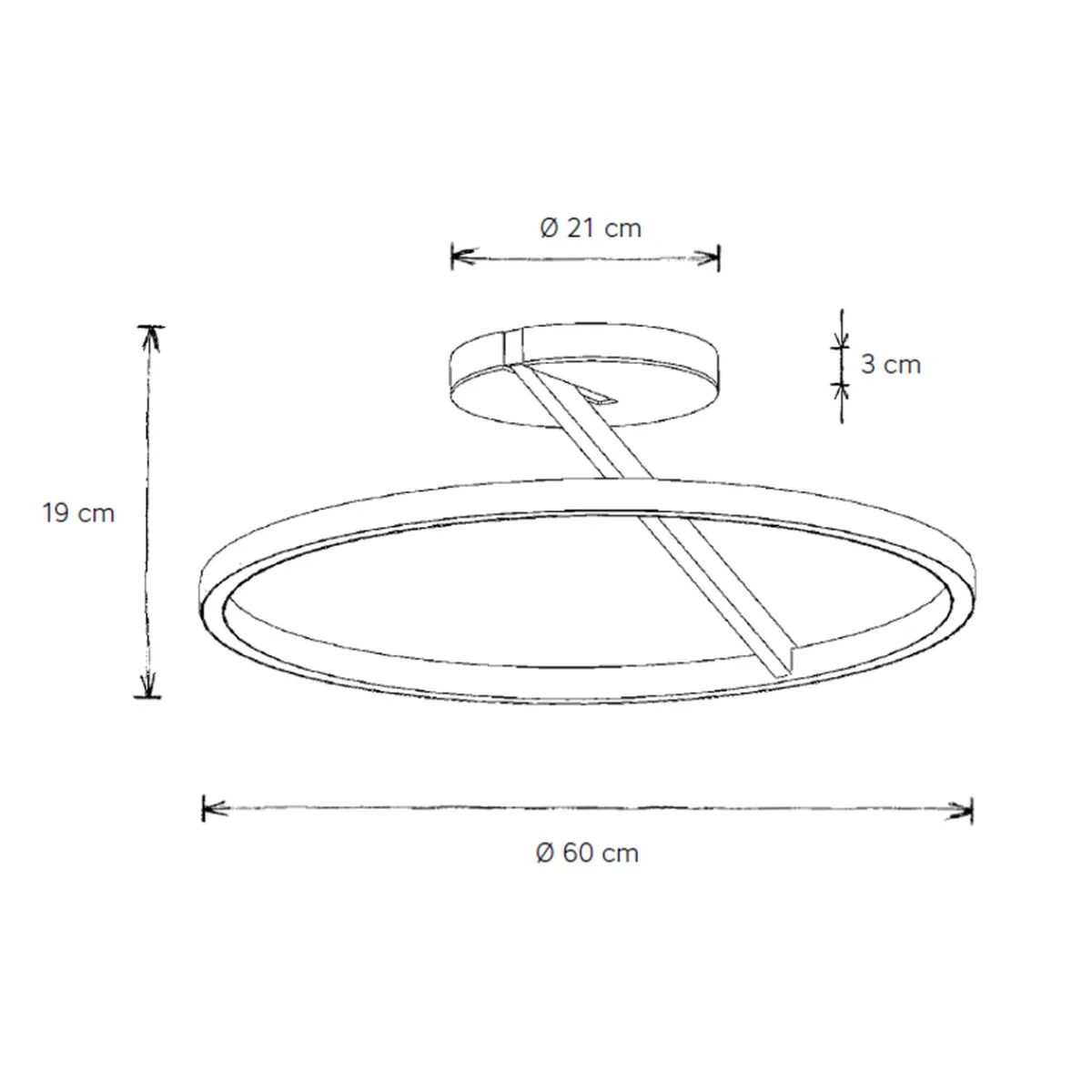 New Vision LED Deckenleuchte, mit Casambi-Modul Deckenleuchten|Deckenleuchten