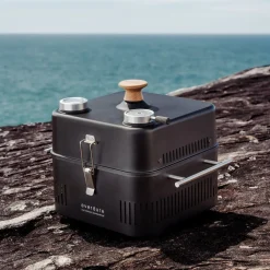 Outlet Cube 360 Holzkohlegrill, tragbar Grills & Pizzaöfen