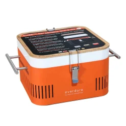 New Cube Holzkohlegrill, tragbar, Sorglos-Paket Grills & Pizzaöfen