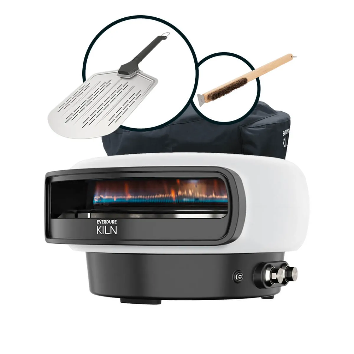 New KILN Pizzaofen, 2 Brenner, rotierend, Pro-Set Grills & Pizzaöfen