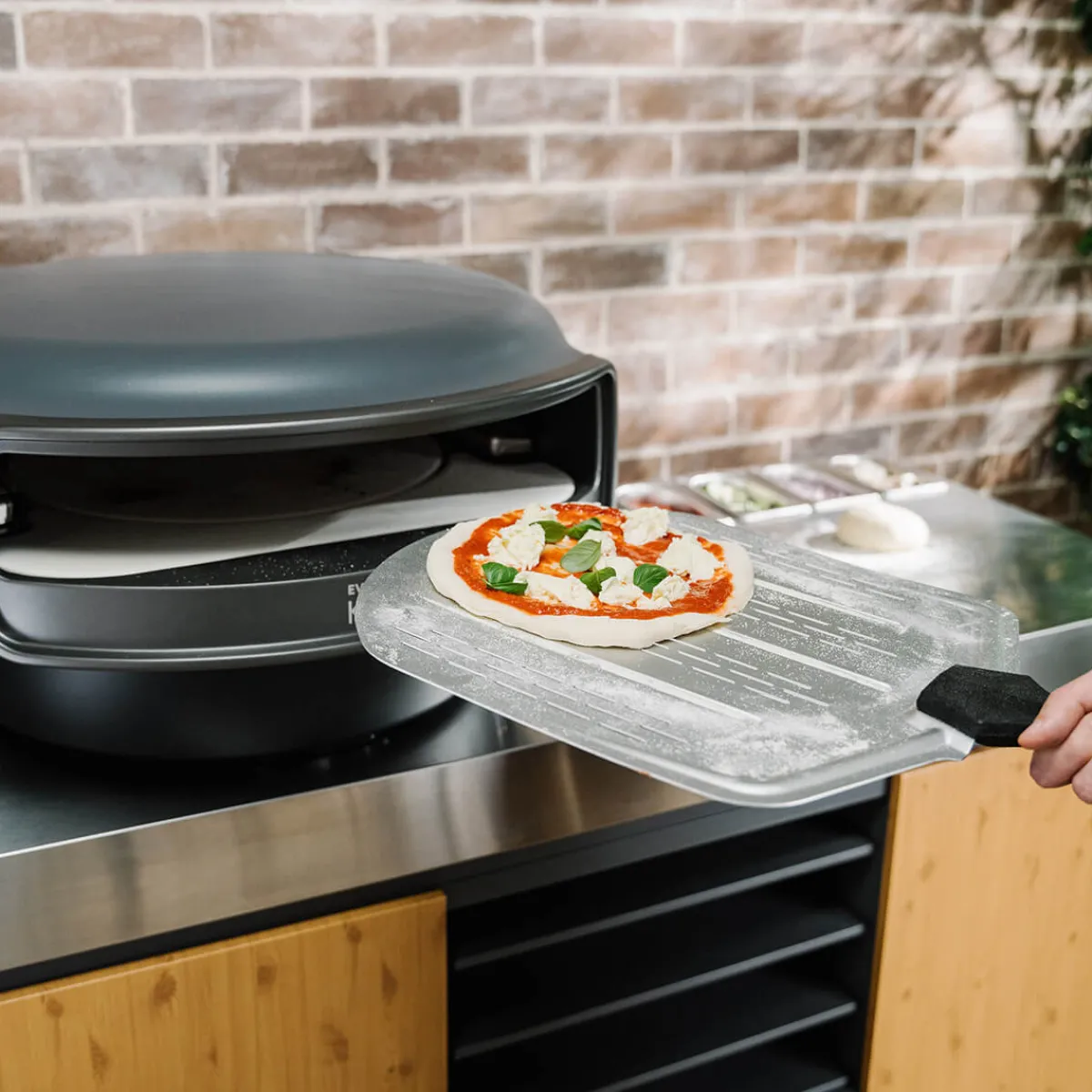 New KILN Pizzaofen, 2 Brenner, rotierend, Pro-Set Grills & Pizzaöfen