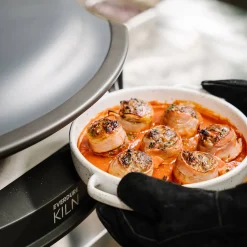 Hot KILN Pizzaofen, 2 Brenner, rotierend, Sorglos-Paket Grills & Pizzaöfen