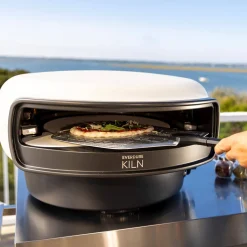 Hot KILN Pizzaofen, 2 Brenner, rotierend, Sorglos-Paket Grills & Pizzaöfen