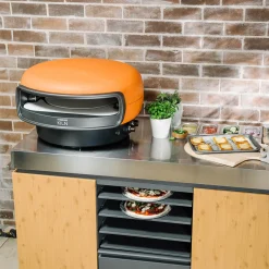 Hot KILN Pizzaofen, 2 Brenner, rotierend, Sorglos-Paket Grills & Pizzaöfen