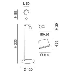 Online Armanda LED Akkuleuchte Terrassen|Dekorative Leuchten