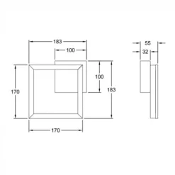 Outlet Bard 3394-24 LED Wand- / Deckenleuchte Wohnzimmer|Schlafzimmer