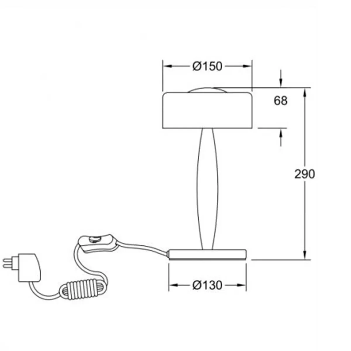 Clearance Elea LED Tischleuchte Wohnzimmer|Schlafzimmer