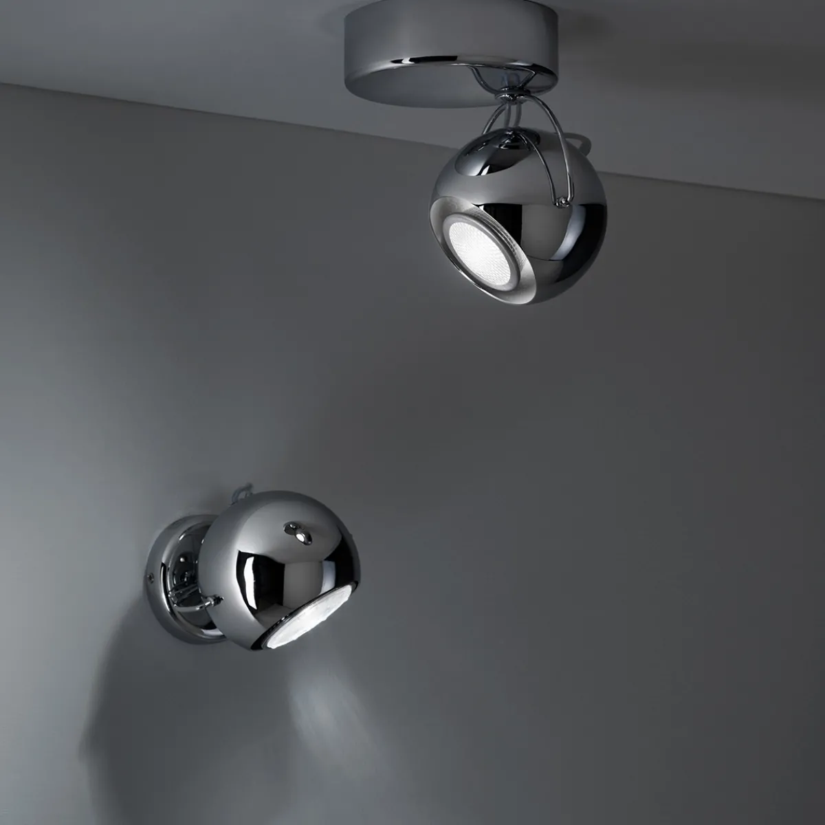 Outlet Beluga Steel WandDeckenleuchte Wandleuchten|Strahler & Spots