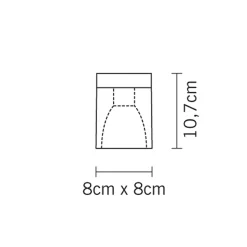 Cubetto Deckenleuchte Deckenleuchten|Flur