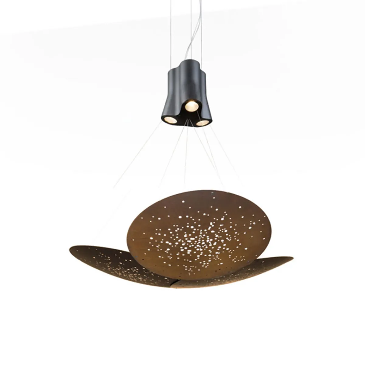 Clearance Lens Pendelleuchte, 3-flg., Ø: 60 cm Pendelleuchten|Flur